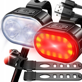 Osvetlenie na bicykel svetlo na bicykel 800 lm USB